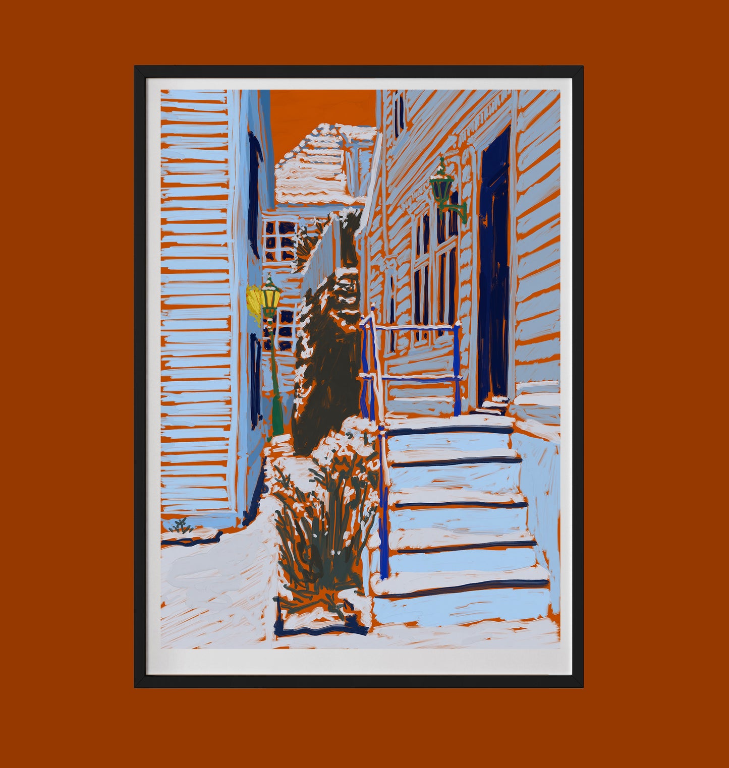 Bøkkersmauet 50x70 cm