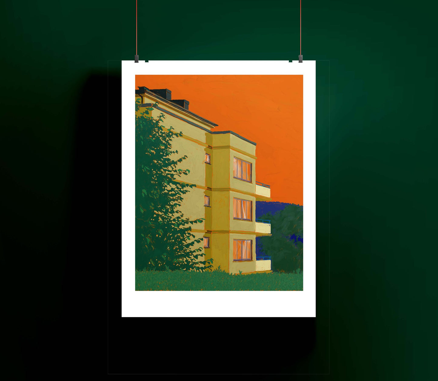 Utsikt frå Dr.W 35x45 cm